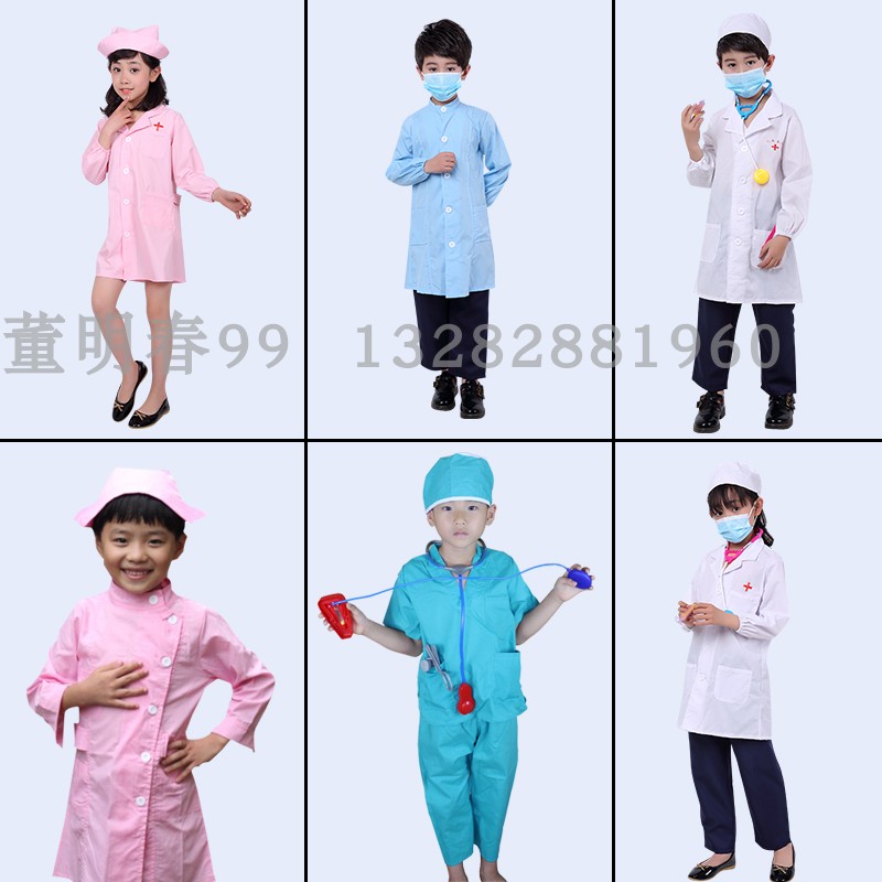 儿童牙科医生护士白大褂表演服幼儿小朋友麻醉师手术师过家家扮演在类目 童装/婴儿装/亲子装, 儿童演出服中 - 来自Buy2taobao.com提供专业的淘宝代购服务
