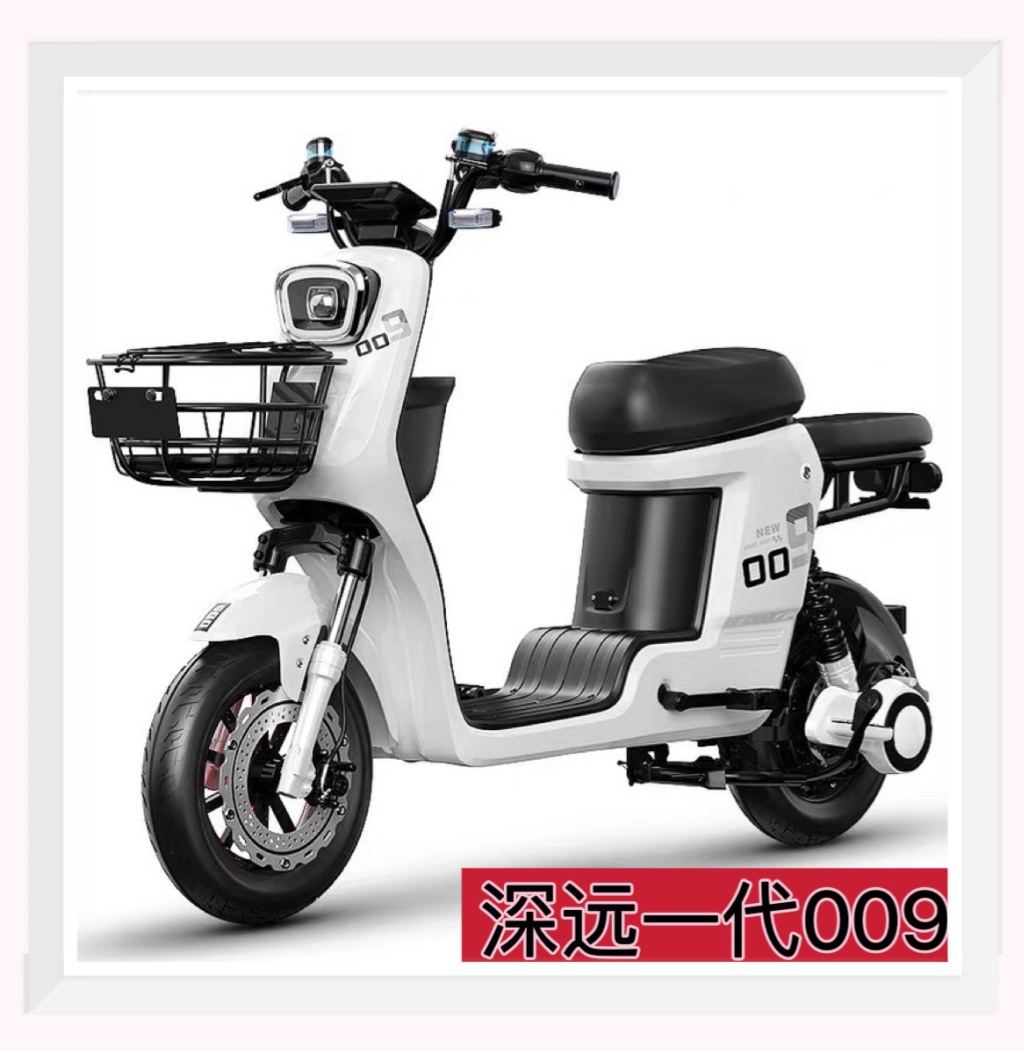 深远009 锂电池长跑王外卖送餐专用电动车电瓶车代步电动自行车