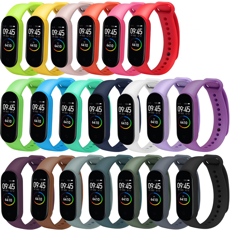 Watchband for Xiaomi mi band 7 6 NFC Silicone Bracelet Wrist