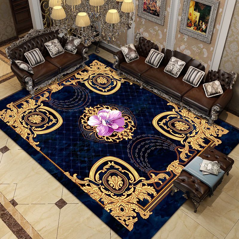 新中式客厅地毯茶几卧室床边毯进门地垫茶室书房大面积地毯垫定制