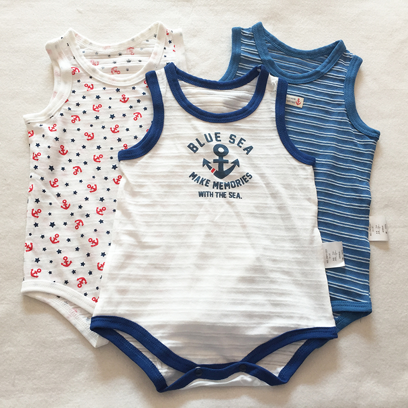 Newborn one-piece garment pure cotton men and women baby triangle Climbing clothes Cotton Thin section Infants Slub cotton Romperin the Children/Baby/Family fitted , Jumpsuit/Climbing clothes/Romper category - from Buy2taobao.com to provide professional Taobao agent buy service