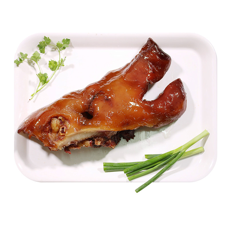 东海老淮猪古淮散养保种黑猪猪头肉熟食卤货卤肉黑猪肉250g