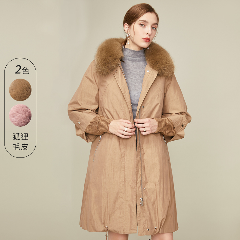 Mall same paragraph|Thelma Rabbit skin Internal bile Overcome Long Retro coat 2021 New winterin the Women's clothing/Boutique , 派克服 category - from Buy2taobao.com to provide professional Taobao agent buy service