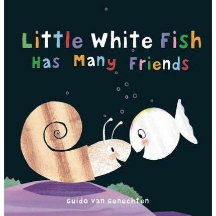 Little white fish has many friends 小白鱼有很多朋友 儿童绘本