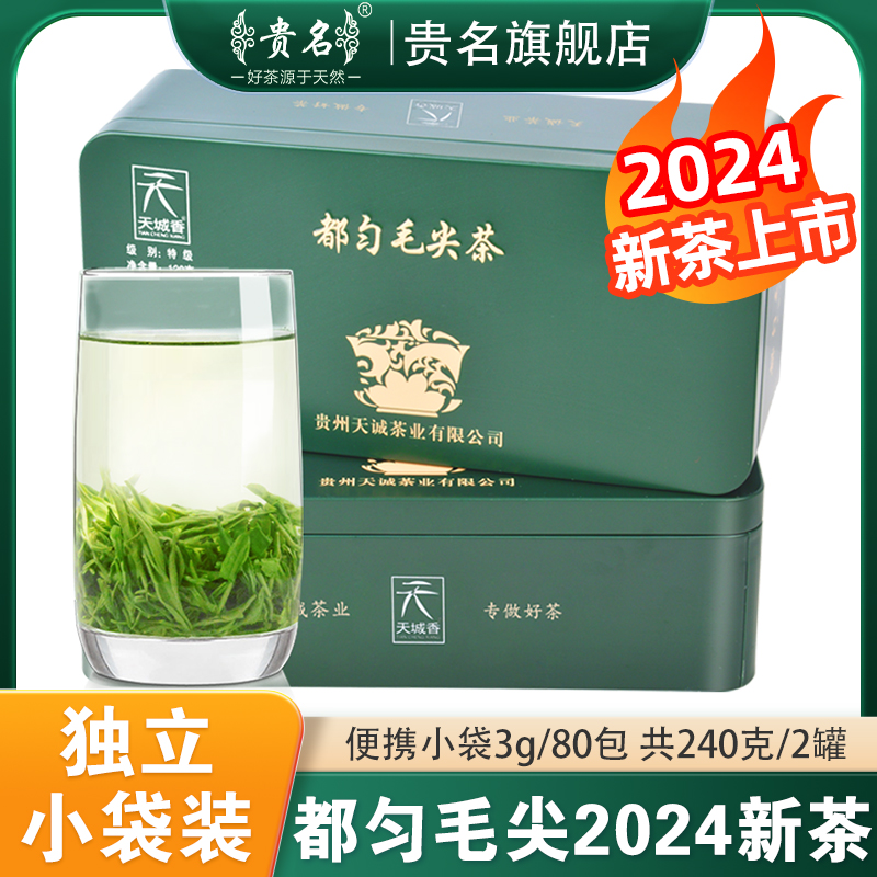 贵州都匀毛尖茶2024新茶明前特级