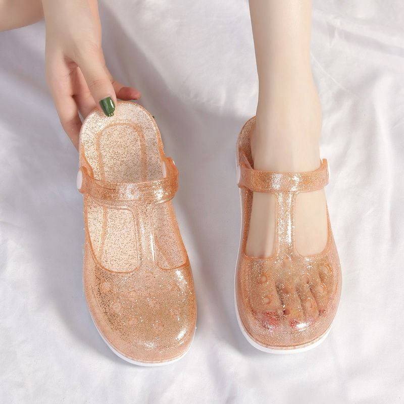 果冻鞋女夏天凉鞋