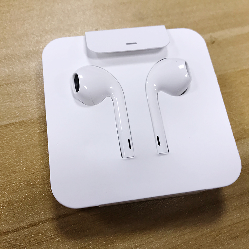 原装苹果耳机iphone6s 7plus 5 入耳式线控国行港版拆机正品二手