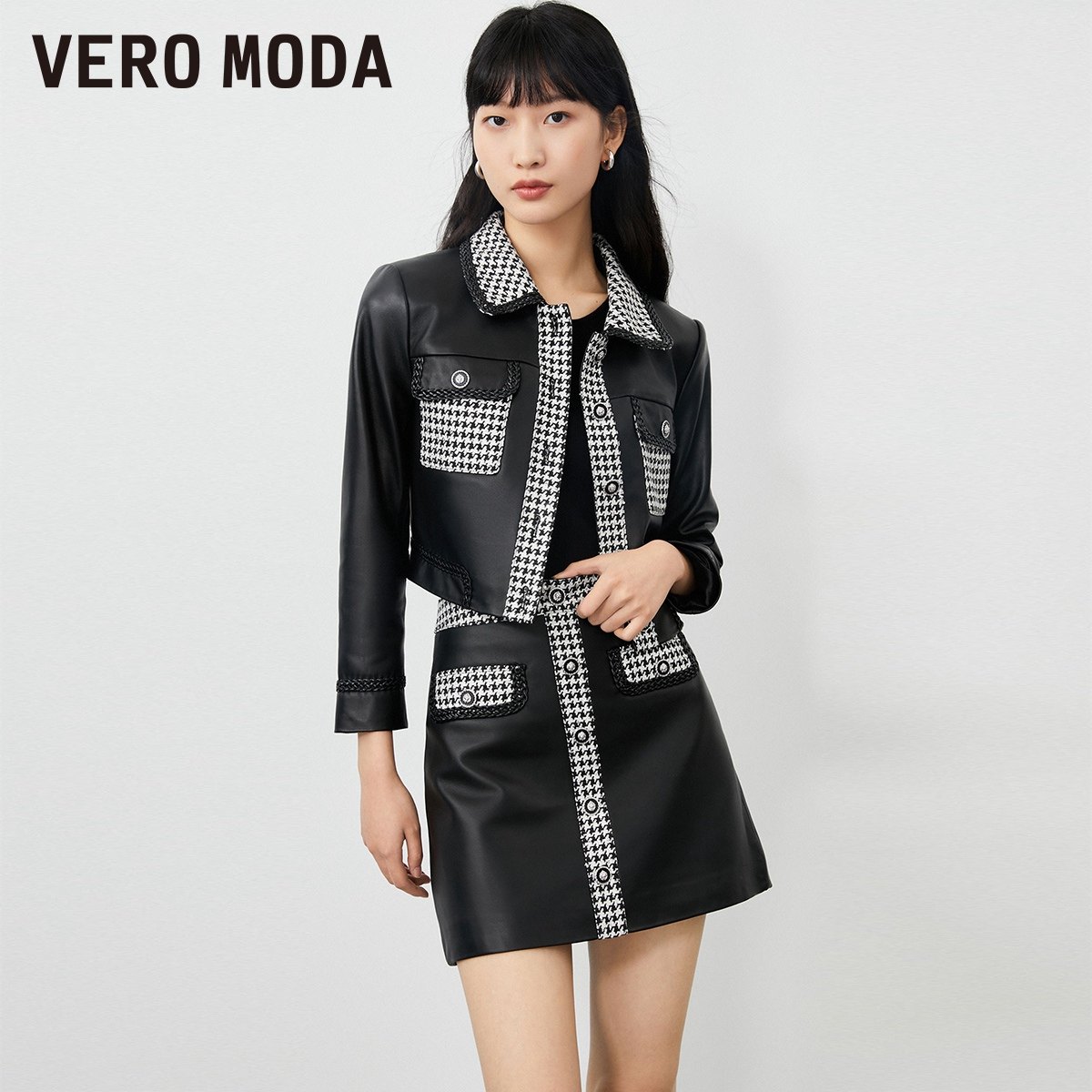 veromoda皮衣女