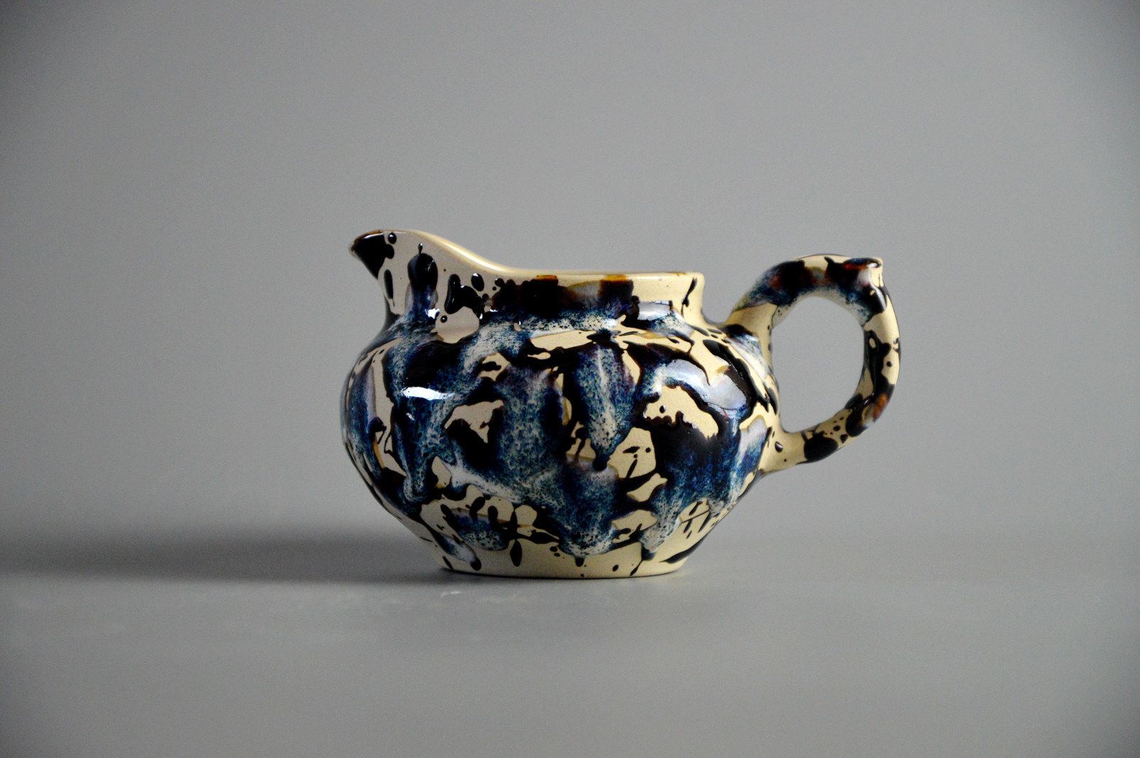 省大师 吴保合 馒头窑花釉茶具