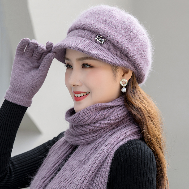 冬天女帽新款