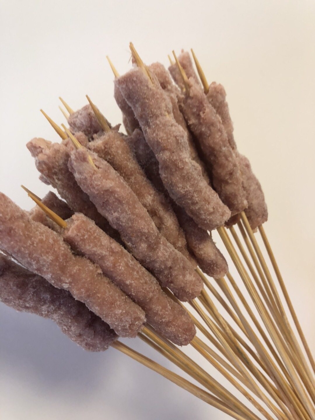 小香肠串纯肉肠串肉肠串油炸串烧烤串