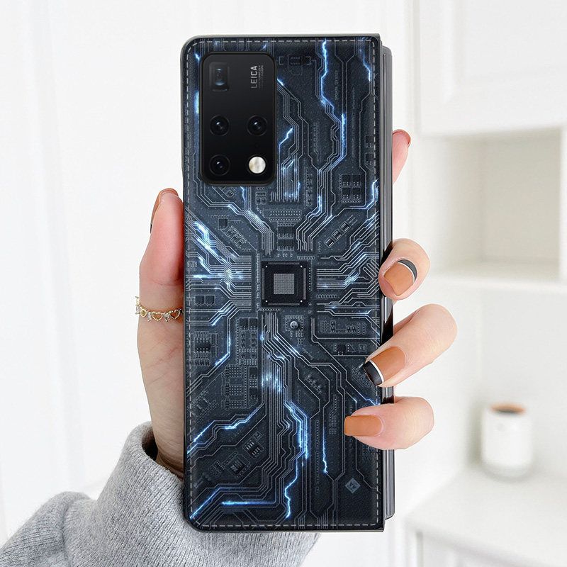 玩谷数码专营店的优惠券大全—科幻华为matex2 5g手机壳tet-an00翻盖