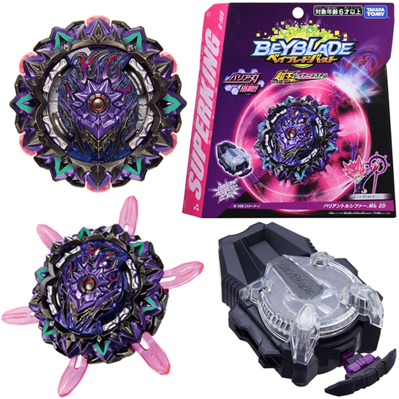 tomy beyblade多美陀螺超王 b-169 变异路西法霸旋爆旋陀螺 玩具