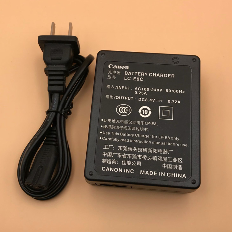 正品650deos600d550dx4x5x6ix7i单反相机充电器lp-e8佳能700d