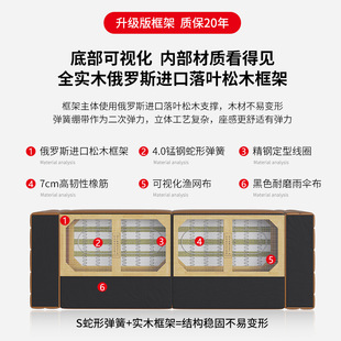 。DDC意式极简真皮沙发组合大小户型客厅现代简约头层牛皮新款沙