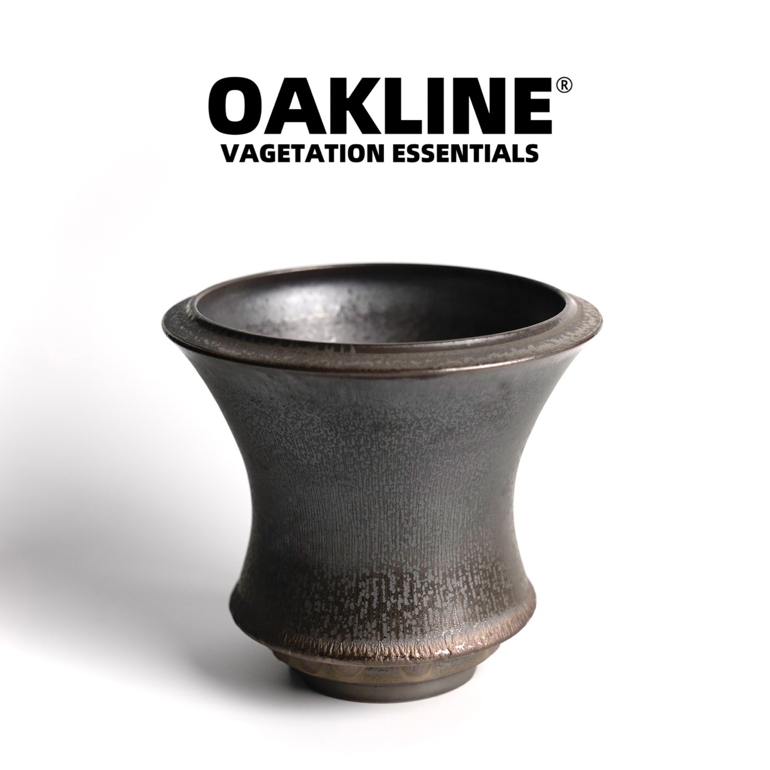 OAKLINE CR 手工陶瓷 块根盆 景德镇出品盆器 2022ss限定