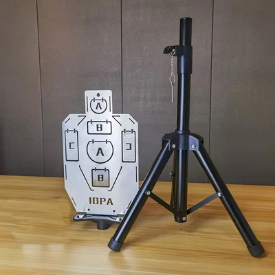 不锈钢标靶idpa ipsc职业射击训练靶软蛋枪练习靶真人cs金属打靶