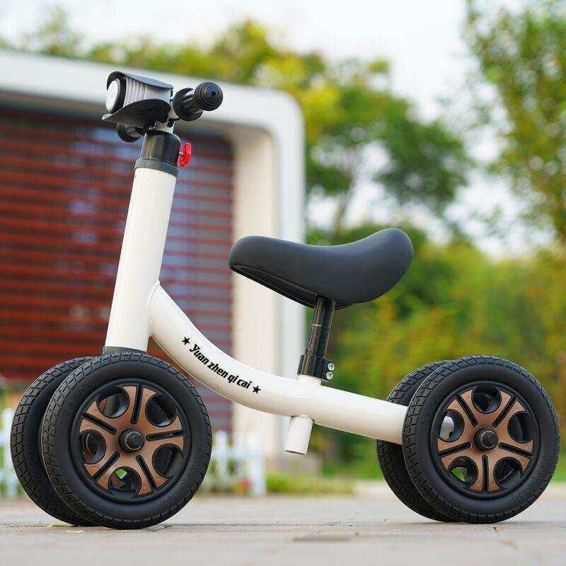 1半一2岁宝宝平衡车宽轮滑板车儿童可坐可骑滑新款多功能二合一幼