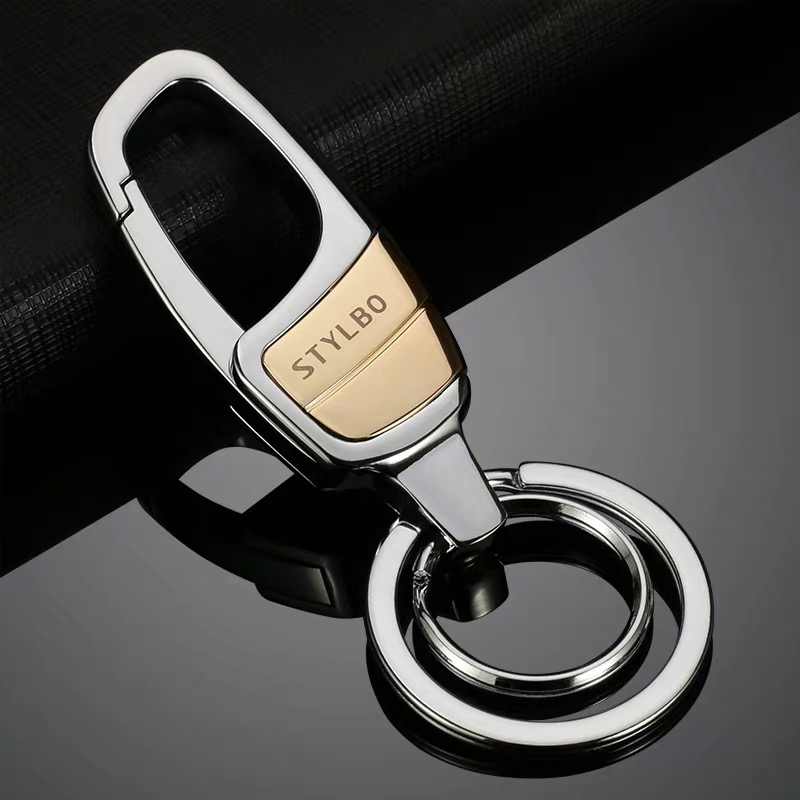 汽车钥匙扣锁匙扣男高档个性创意定制摩托车钥匙链挂件女男士腰挂