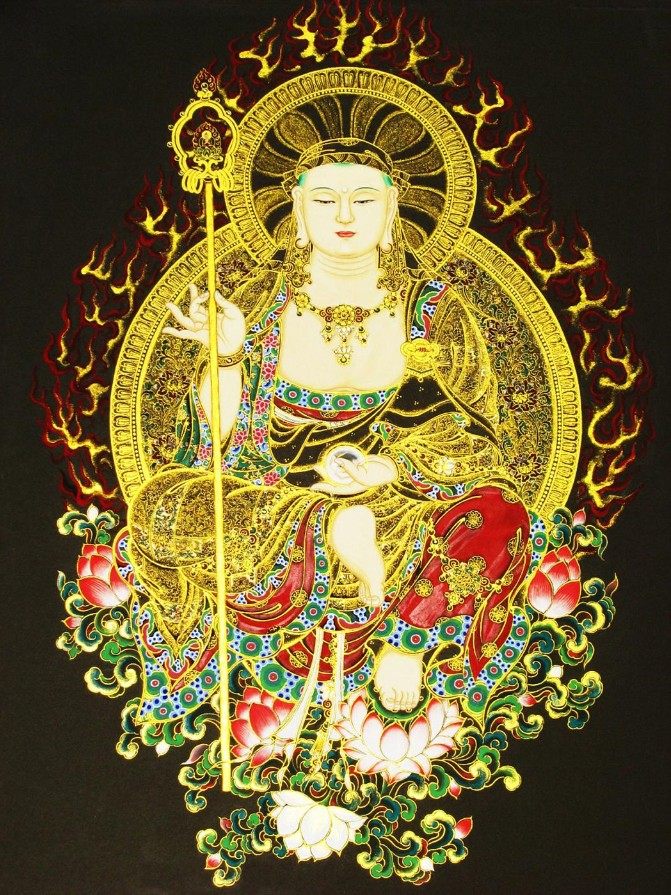 包邮地藏佛像菩萨王菩萨佛教精准正品十字绣棉线十字绣套件