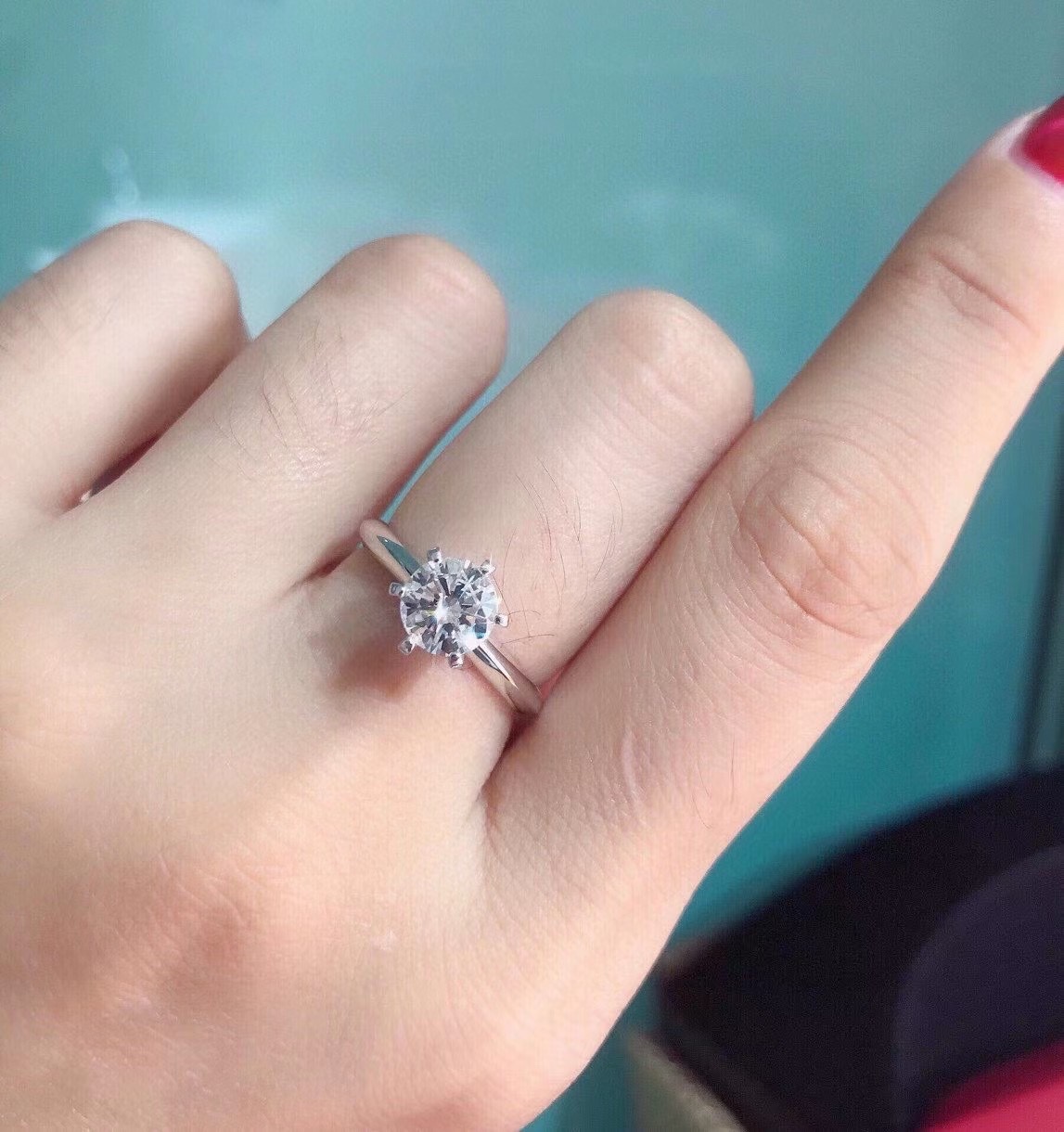 钻石戒指女士正品