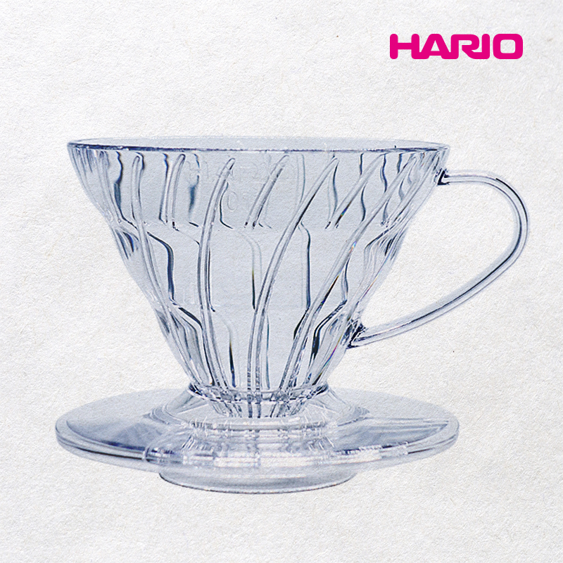 豆兽咖啡 | 日本 HARIO V60滴漏式手冲咖啡滤杯 树脂滤杯 附量勺