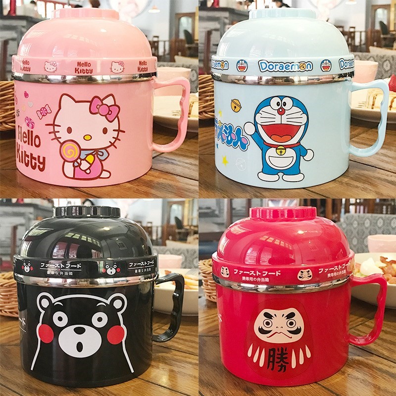 工作餐多用学生饭盒上学漂亮吃饭女生卡通小孩三格饭缸冬天便当在类目 餐饮具, 餐具, 碗中 - 来自Buy2taobao.com提供专业的淘宝代购服务