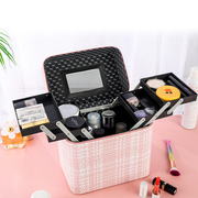 Cosmetic bag large-capacity simple portable multi-functional cute portable travel small Korean portable storage box