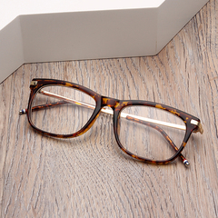 2016新款韩版复古小框方形时尚近视眼镜框架男女平光镜可配度数潮