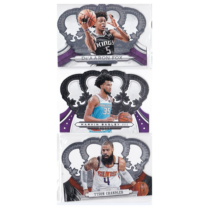 NBA球星卡 福克斯 巴格利 钱德勒 皇冠特卡panini19-20crown