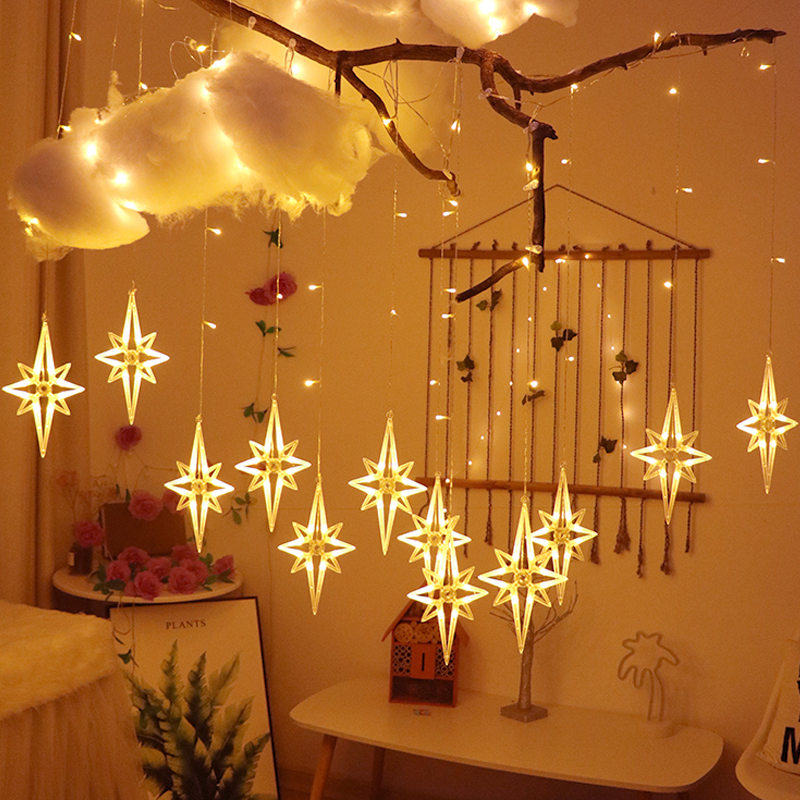 household Chinese New Year Coloured lights flash light String Gypsophila new year Net Red Room arrangement decorate star Spring Festival Pendantsin the Festive supplies/Gift , Decorative lights  category - from Buy2taobao.com to provide professional Taobao agent buy service