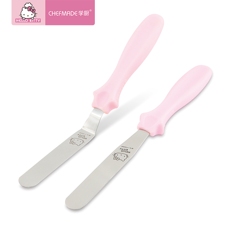 chefmade学厨HELLO KITTY(凯蒂猫)正版授权不锈钢奶油抹刀两件套|ruв категории кухня/посуда, барбекю/выпечка утварь, выпечка diy приборов, Другие выпечки приборов - от Buy2taobao.com для оказания профессиональной услуги покупки агента Taobao
