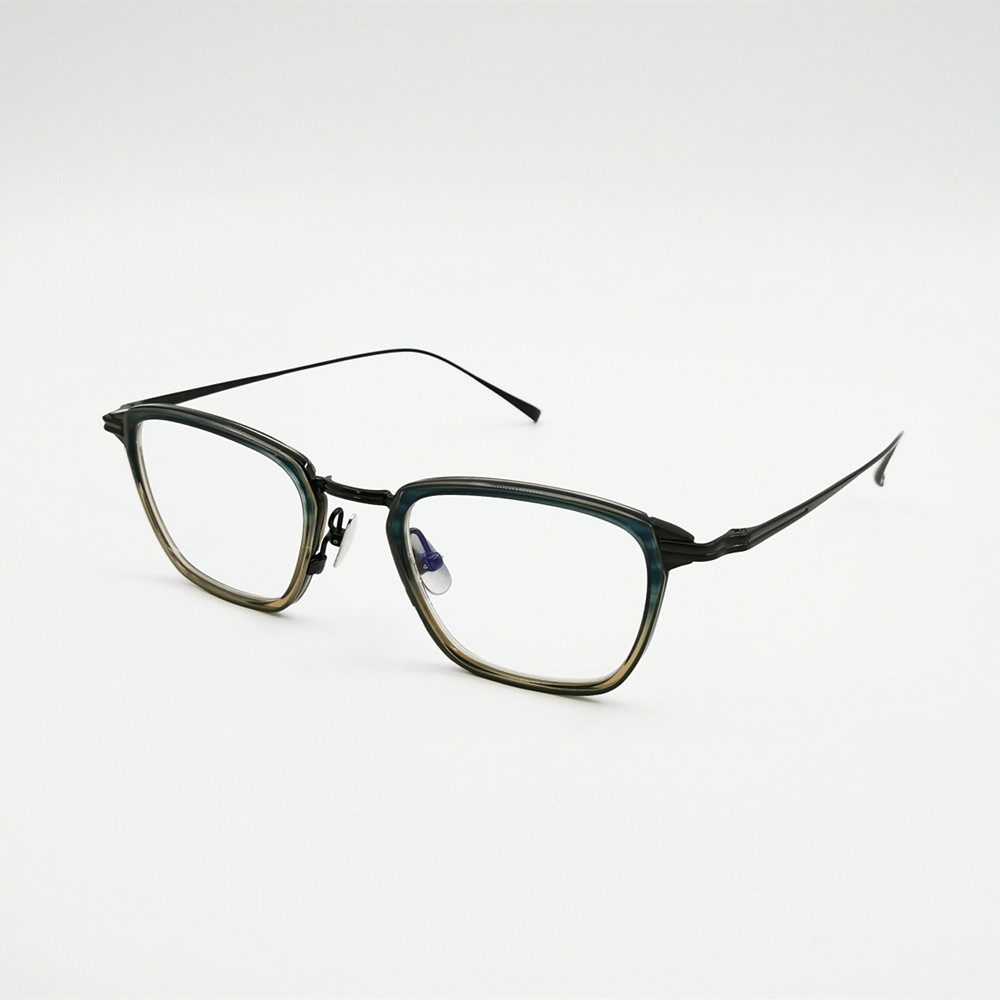 kaneko日本靖江金子眼镜复古超轻板材纯钛镜框男配度数近视防蓝光