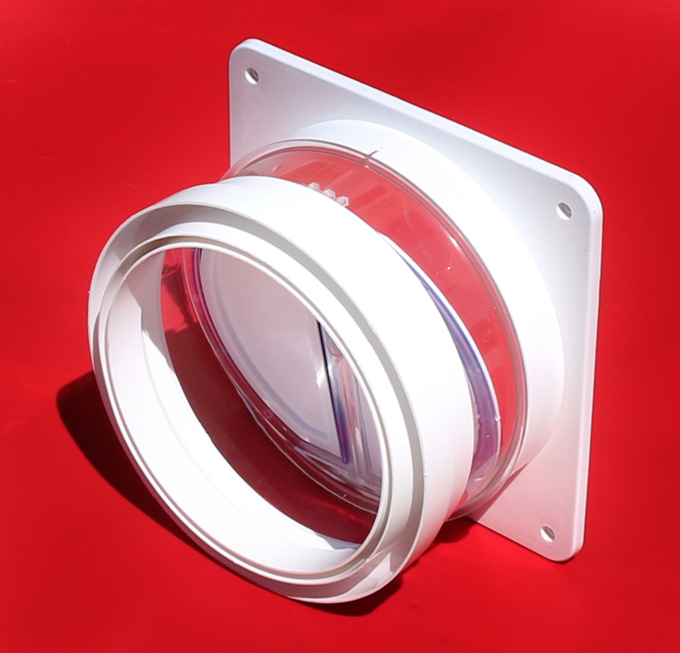 直径150/160/170/180mm塑料止回阀油烟机止逆阀门防串烟防倒灌