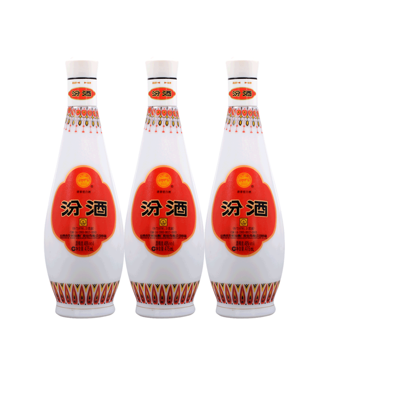 汾酒 48度 乳玻汾酒 乳白汾 4