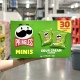 Pringles品客薯片酸乳酪洋葱味袋装570g进口休闲膨化薯片小吃零食