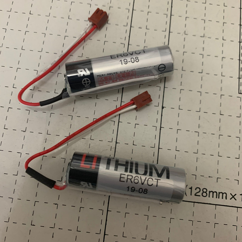 以诺圣帝原装 ER6VCT 机器人专用ER6V带原装插头 3.6V 电池