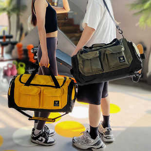 旅行包2024年新款女大容量行李包男轻便收纳产妇包健身装备运动包