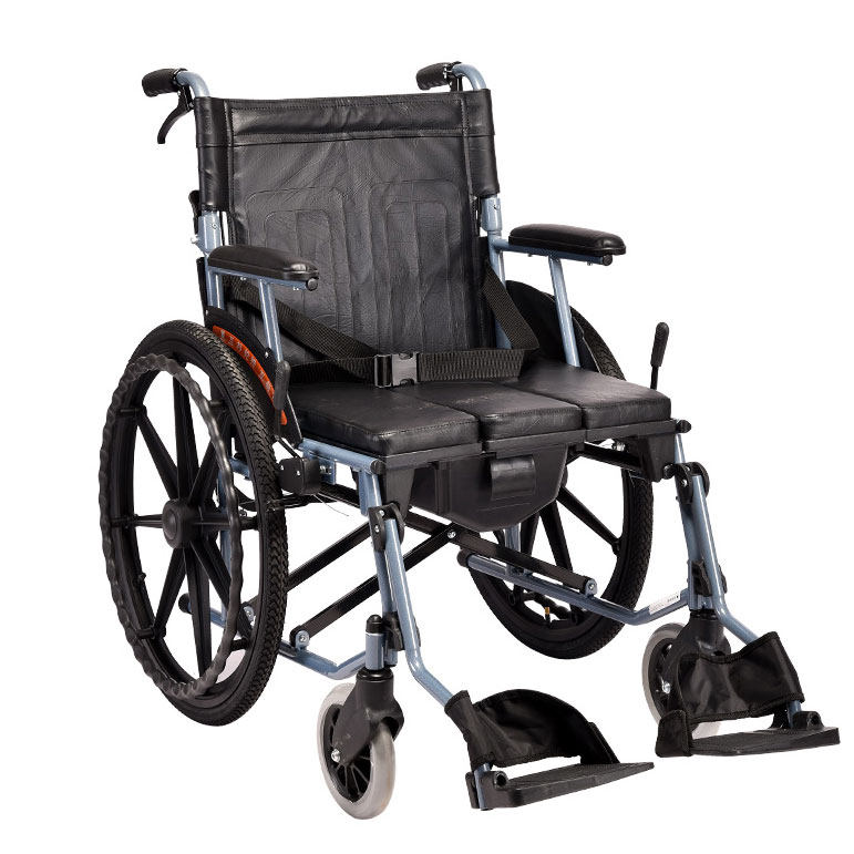 互邦轮椅g3-x轻便便携带坐便折叠老年人残疾多功能手动代步手推车