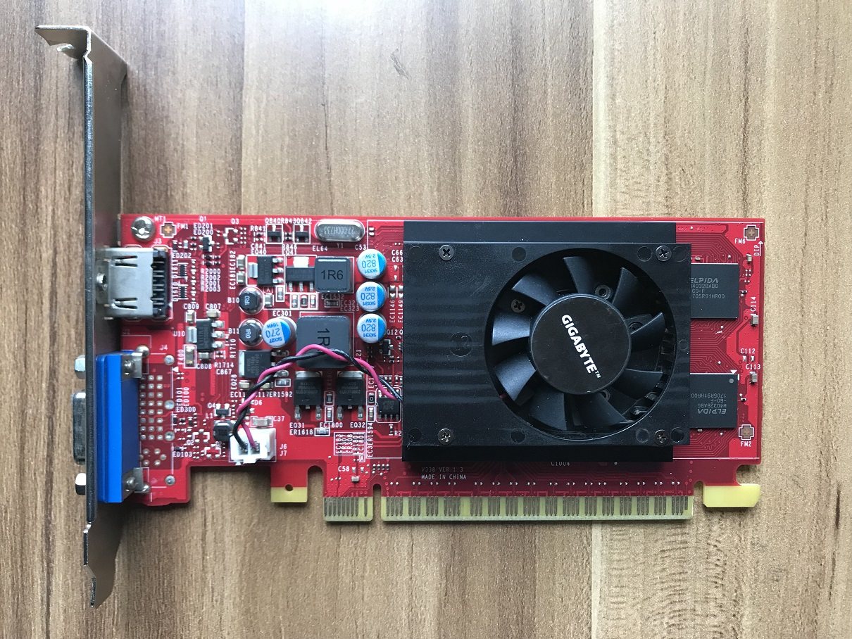 充新联想原装显卡微星v338 ver1.3 gt730 2g hdmi半高全高8ssv10m