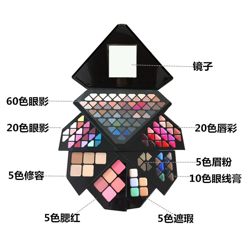 月光寶盒生日禮盒全套裝鑽石彩妝化妝盒多功能百變旋轉多色眼影盤在類目 彩妝/香水/美妝工具, 彩妝盤中 - 來自Buy2taobao.com提供專業的淘寶代購服務