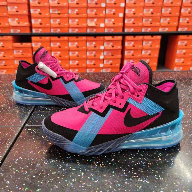 nike耐克lebron 18 low ep 詹姆斯男子气垫篮球鞋 cv7564-600-003