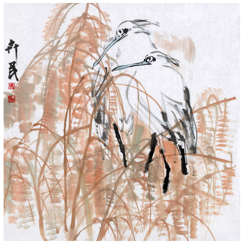 高卉民《白鹭》