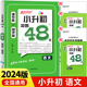 2024新版阳光同学小升初语文冲刺48天全国通用小学五六年级升七年级专项训练同步练习册总复习必刷真题人教版