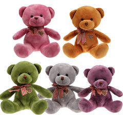 RUSS精品毛绒玩具小号公仔娃娃泰迪熊彩熊创意玩偶活动礼物装饰