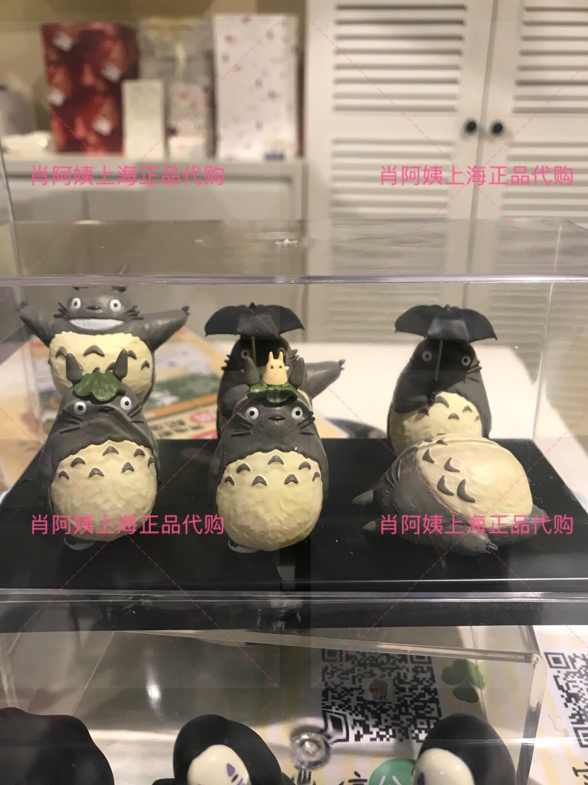 上海宫崎骏正版周边商店橡子共和国国内代购龙猫盲盒小摆件共6款