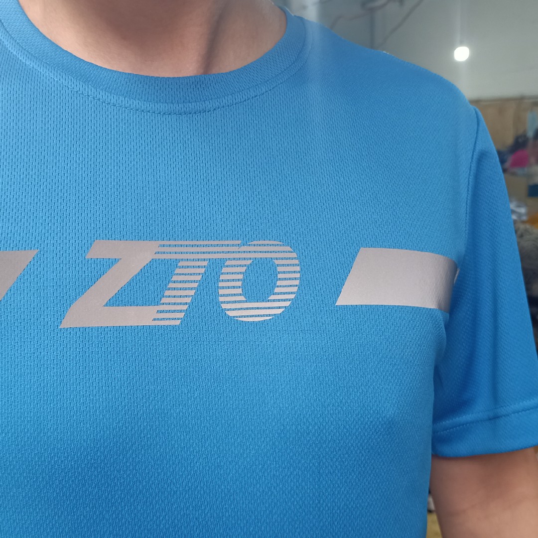 中通快递夏装t恤短袖鸟眼布工作服