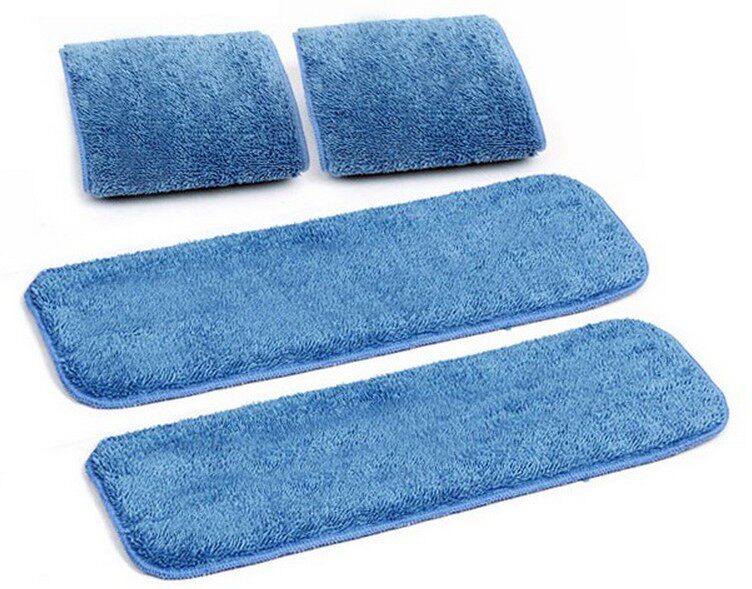 加厚2个装韩国拖把替换布拖布推布超细纤维魔术粘扣替换抹布