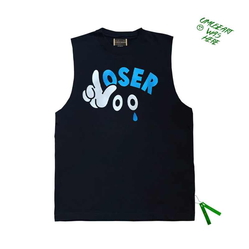 tank top上衣  'LOSER' 失败者创意图案小众设计感百搭无袖背心