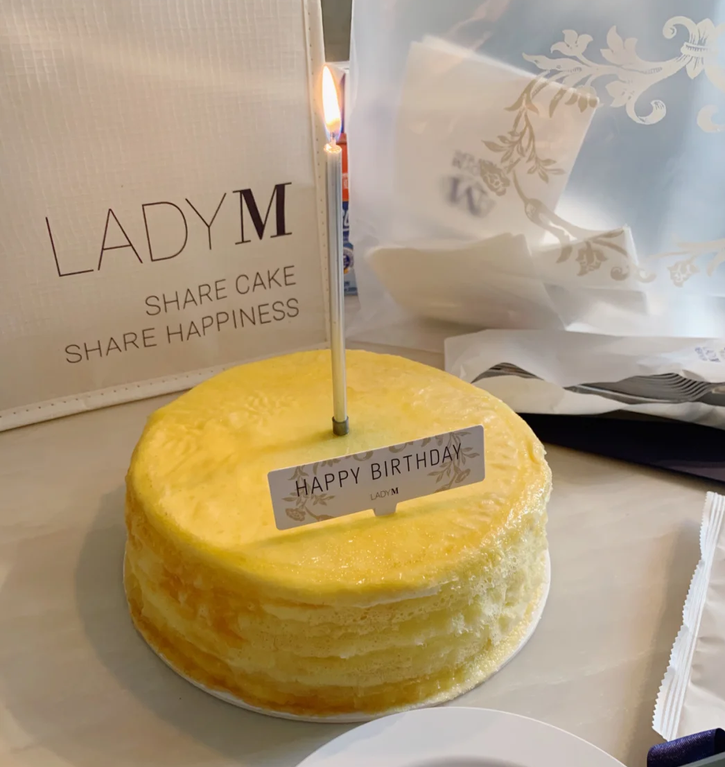 包邮顺丰lady m蛋糕上海南京北京百香果千层lady m代购ladym蛋糕